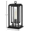 Hinkley Republic Outdoor Medium Pier Mount Lantern Alternative Image 3