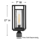 Hinkley Republic Outdoor Medium Post Mount Lantern Alternative Image 1