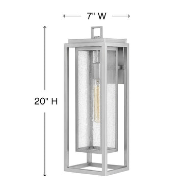 Hinkley Republic Outdoor Medium Wall Mount Lantern Alternative Image 13