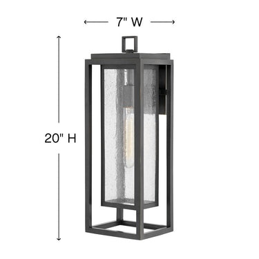 Hinkley Republic Outdoor Medium Wall Mount Lantern Alternative Image 5