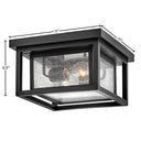 Hinkley Republic Outdoor Small Flush Mount Alternative Image 4