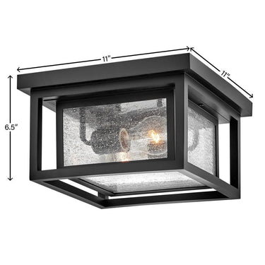 Hinkley Republic Outdoor Small Flush Mount Alternative Image 4