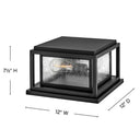 Hinkley Republic Outdoor Small Pier Mount Lantern Alternative Image 1