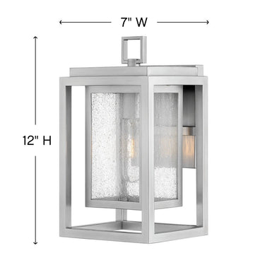 Hinkley Republic Outdoor Small Wall Mount Lantern Alternative Image 8