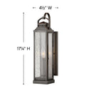 Hinkley Revere Outdoor Medium Wall Mount Lantern Alternative Image 1