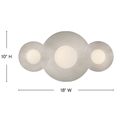Hinkley Rhea Small LED Vanity Wall Sconce - HL55252 Alternative Image 7