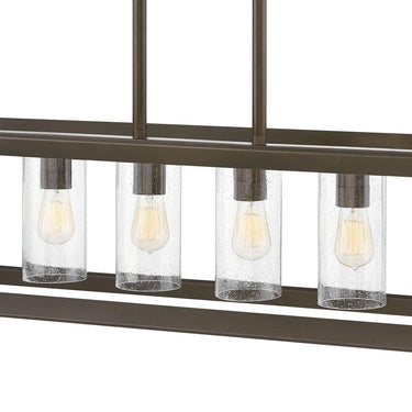 Hinkley Rhodes Outdoor Medium Six Light Linear Pendant Alternative Image 1