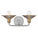 Hinkley Rigby Small Two Light Vanity Wall Sconce Alternative Image 4