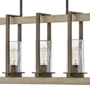 Hinkley Riverwood Outdoor Medium Five Light Linear Chandelier Alternative Image 2