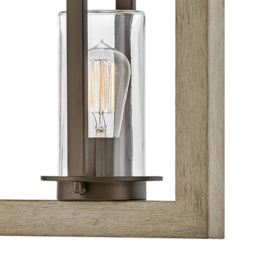 Hinkley Riverwood Outdoor Medium Five Light Linear Chandelier Alternative Image 3