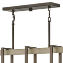 Hinkley Riverwood Outdoor Medium Five Light Linear Chandelier Alternative Image 4