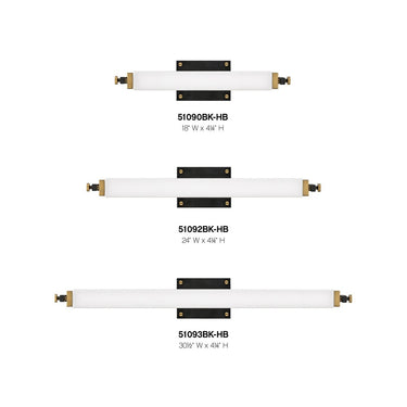 Hinkley Rollins Large LED Vanity Wall Sconce Alternative Image 5