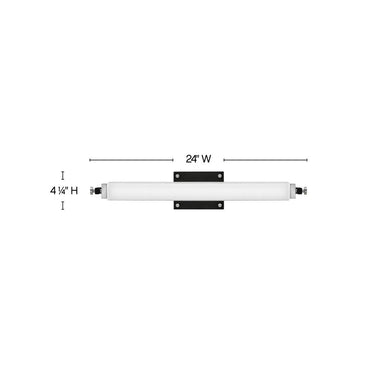 Hinkley Rollins Medium LED Sconce Alternative Image 1