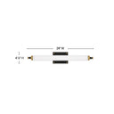 Hinkley Rollins Medium LED Vanity Wall Sconce Alternative Image 1