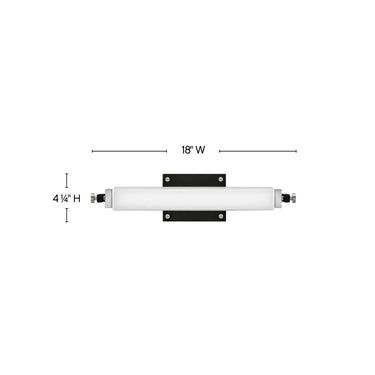 Hinkley Rollins Small LED Vanity Wall Sconce Alternative Image 1
