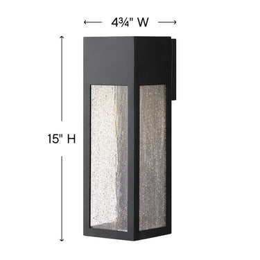 Hinkley Rook Outdoor Medium Wall Mount Lantern - HL1785 Alternative Image 4