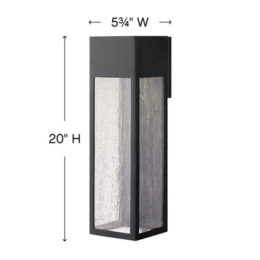 Hinkley Rook Outdoor Medium Wall Mount Lantern - HL1788 Alternative Image 3