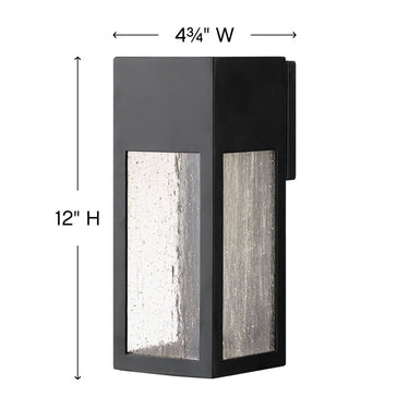 Hinkley Rook Outdoor Small Wall Mount Lantern Alternative Image 4