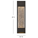 Hinkley Rune Outdoor Large Wall Mount Lantern - Alternative Image 10595BK Alternative Image 1