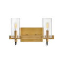 Hinkley Ryden Small Two Light Vanity Wall Sconce Alternative Image 12