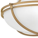 Hinkley Saddler Medium Flush Mount Alternative Image 10