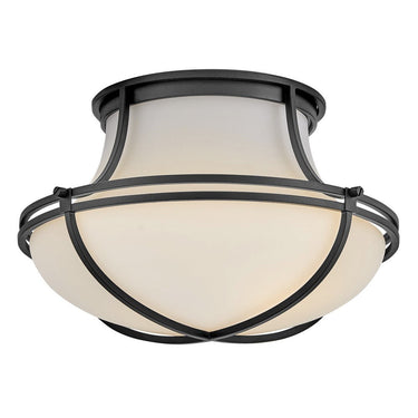 Hinkley Saddler Medium Flush Mount Alternative Image 5