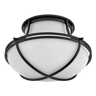 Hinkley Saddler Medium Flush Mount Alternative Image 7