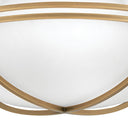 Hinkley Saddler Medium Flush Mount Alternative Image 9
