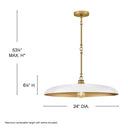 Hinkley Sadie Large Dome Chandelier Alternative Image 15