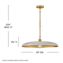 Hinkley Sadie Large Dome Chandelier Alternative Image 32