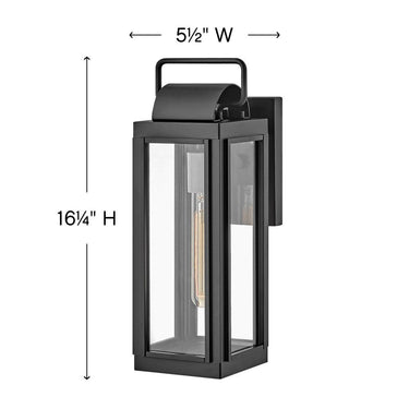 Hinkley Sag Harbor Outdoor Medium Wall Mount Lantern - HL2840 Alternative Image 1