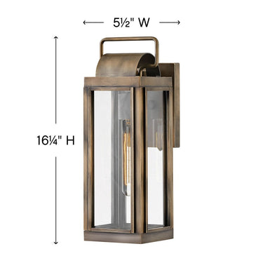 Hinkley Sag Harbor Outdoor Medium Wall Mount Lantern - HL2840 Alternative Image 4