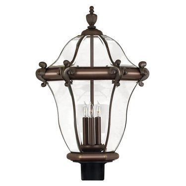 Hinkley San Clemente Outdoor Large Post Mount Lantern 