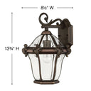 Hinkley San Clemente Outdoor Medium Wall Mount Lantern - HL2440 Alternative Image 1