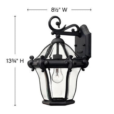 Hinkley San Clemente Outdoor Medium Wall Mount Lantern - HL2440 Alternative Image 6