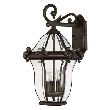 Hinkley San Clemente Outdoor Medium Wall Mount Lantern - HL2444 