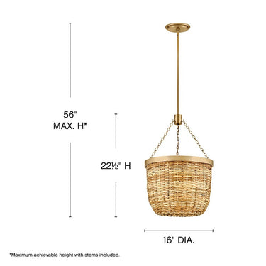 Hinkley Sanibel Large Convertible Pendant Alternative Image 1