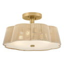 Hinkley Sasha Medium Semi-Flush Mount 