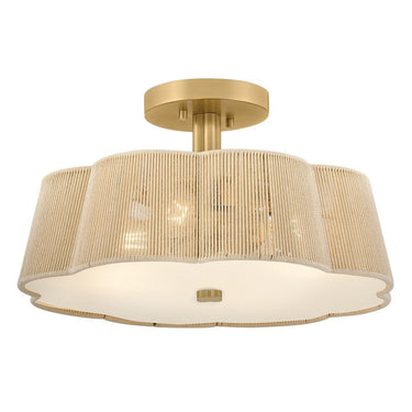 Hinkley Sasha Medium Semi-Flush Mount 