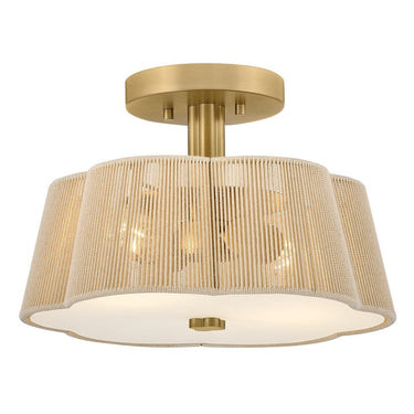 Hinkley Sasha Small Semi-Flush Mount 