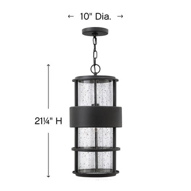 Hinkley Saturn Alternative Image 10" Outdoor Large Hanging Lantern Alternative Image 1