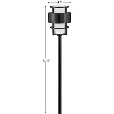 Hinkley Saturn LED Path Light Aluminum Alternative Image 3