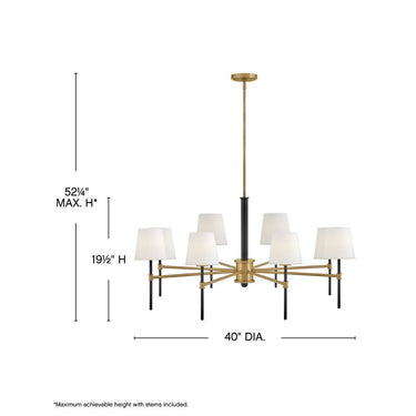 Hinkley Saunders Large Chandelier Alternative Image 1