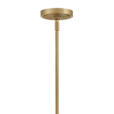 Hinkley Saunders Medium Six Light Linear Chandelier Alternative Image 3