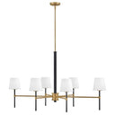 Hinkley Saunders Medium Six Light Linear Chandelier Alternative Image 4