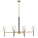 Hinkley Saunders Medium Six Light Linear Chandelier Alternative Image 6