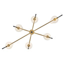 Hinkley Saunders Medium Six Light Linear Chandelier Alternative Image 8