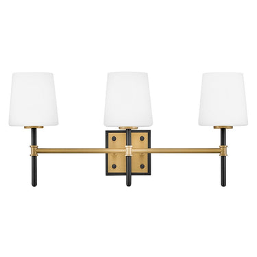 Hinkley Saunders Medium Three Light Vanity Wall Sconce Alternative Image 2