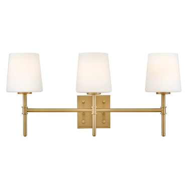 Hinkley Saunders Medium Three Light Vanity Wall Sconce Alternative Image 4