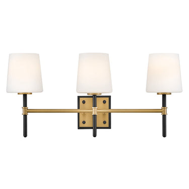 Hinkley Saunders Medium Three Light Vanity Wall Sconce 
